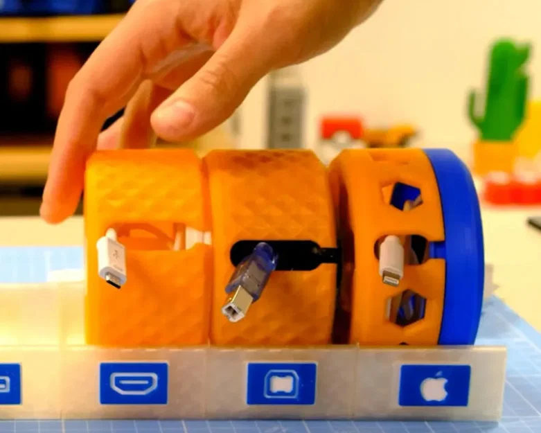 Organizador de cables personalizado – Bộ tổ chức dây cáp tùy chỉnh - Image 1