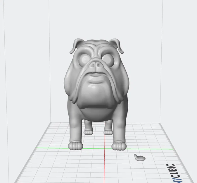 Mô hình 3D chú chó English Bulldog cực đáng yêu cho người sưu tầm - Image 1