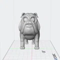 Mô hình 3D chú chó English Bulldog cực đáng yêu cho người sưu tầm - Thumbnail 1