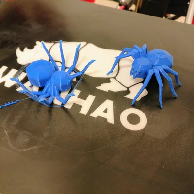 Torture Spider: torture test cho máy in 3D – overhangs, cooling, retraction, bed adhesion