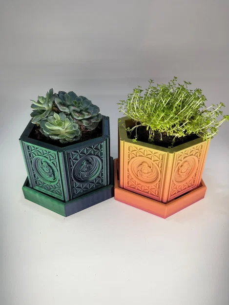 Chậu Cây Trippy Little Flower Pot - Image 3