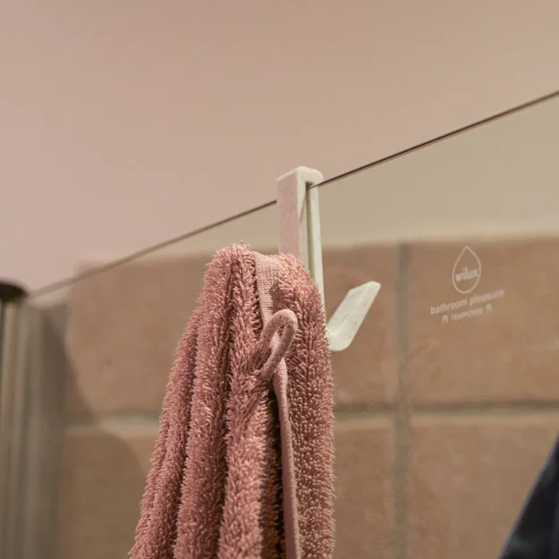 Móc treo kính phòng tắm (Bathroom glass hook) - Image 1