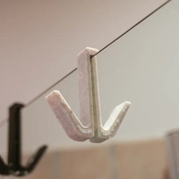 Móc treo kính phòng tắm (Bathroom glass hook) - Image 3