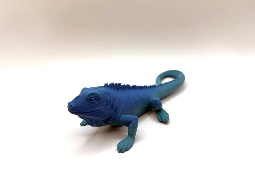 Mô hình chú thằn lằn (Lizard Figure) trang trí 3D tinh xảo - Image 1