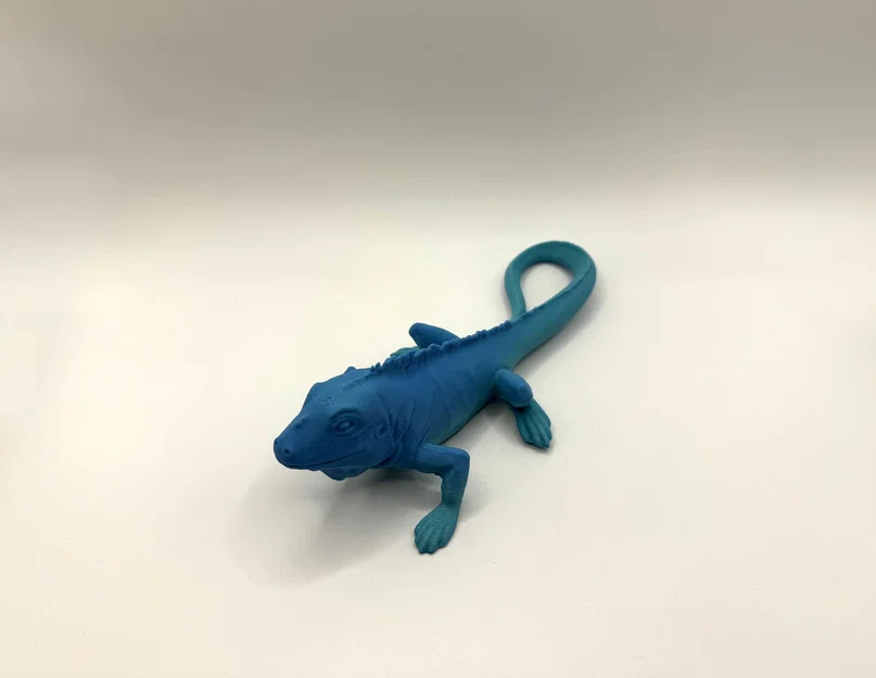 Mô hình chú thằn lằn (Lizard Figure) trang trí 3D tinh xảo - Image 2