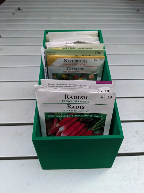 Hộp đựng gói hạt giống (Seed box) - Image 2