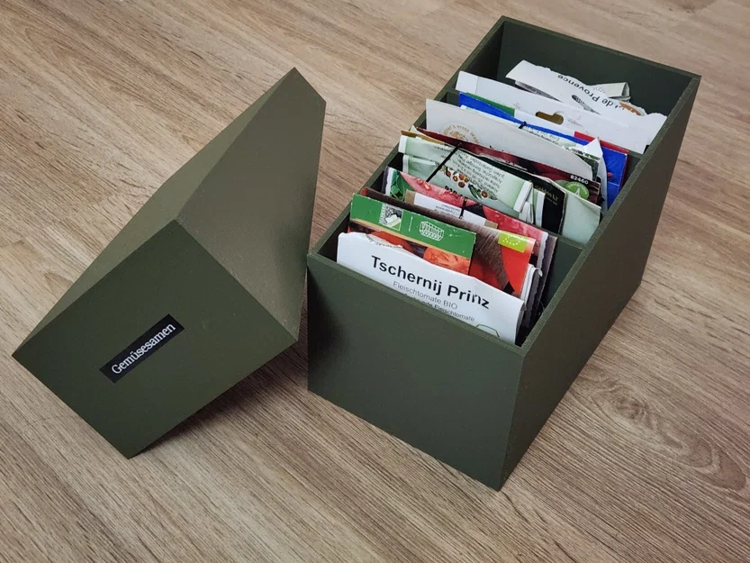 Hộp Đựng Hạt Giống Cỡ Lớn (Large Seed Box) - Image 1
