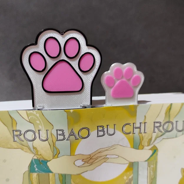 Bookmark Chân Mèo (Cat Paw Bookmark / Tumblr Boopmark) - Image 1