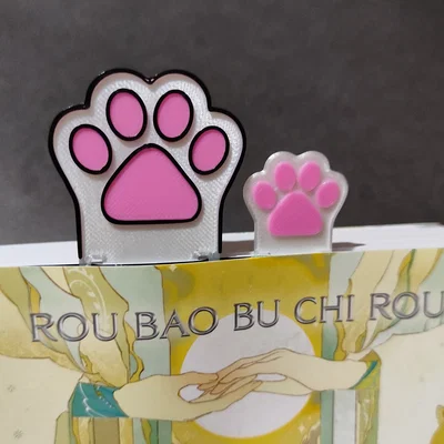 Bookmark Chân Mèo (Cat Paw Bookmark / Tumblr Boopmark)