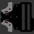 Khóa thắt lưng Vision 11 Mag-Lev (3D-printable) | Vision 11 Mag-Lev Belt buckle - Thumbnail 4