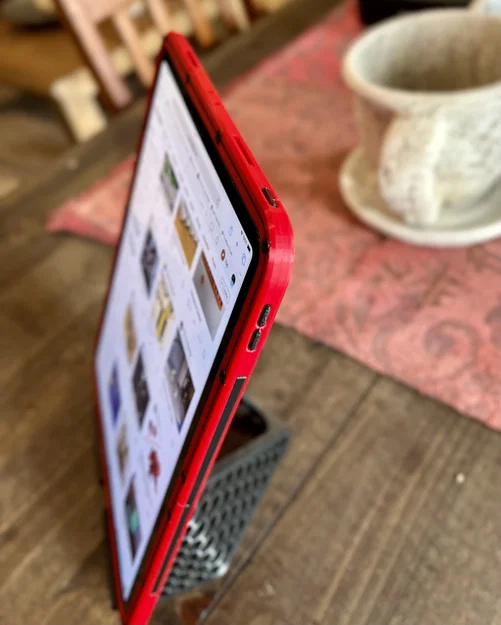 Ốp iPad Pro 12.9 M2 phong cách Rugged (Industrial look) - Image 3