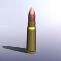 Mô hình viên đạn AK-47 7.62x39mm - File in 3D đẹp mắt - Thumbnail 1