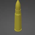 Mô hình viên đạn AK-47 7.62x39mm - File in 3D đẹp mắt - Thumbnail 2