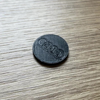Chip xe đẩy Audi / Shopping Cart 1 EURO