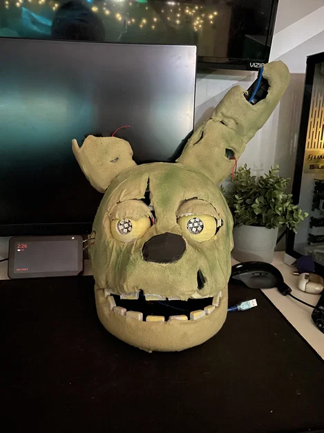 Mô hình đầu Springtrap FNaF in 3D (Working Spring Trap Head) - Image 1