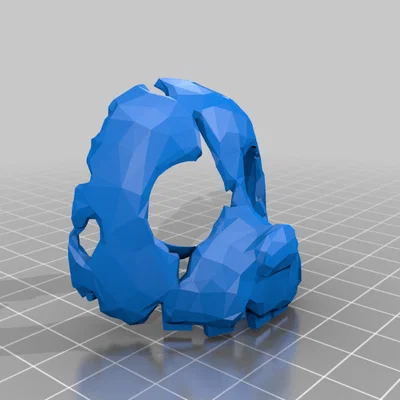 Mô hình đầu Springtrap FNaF in 3D (Working Spring Trap Head)