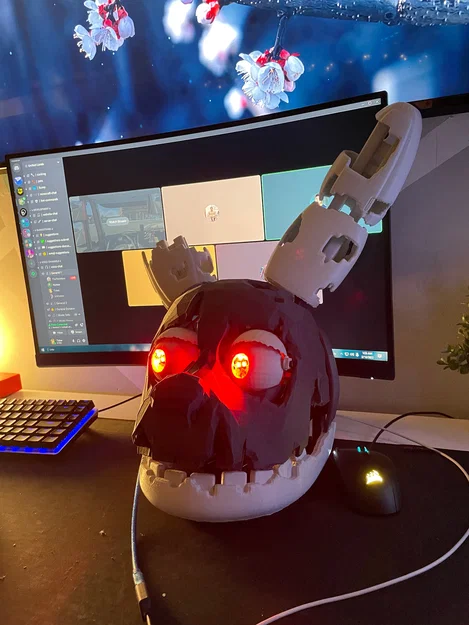 Mô hình đầu Springtrap FNaF in 3D (Working Spring Trap Head) - Image 5