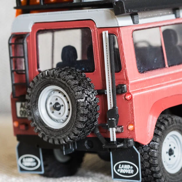 Giá đỡ bánh dự phòng cho Landy Mini - Image 1