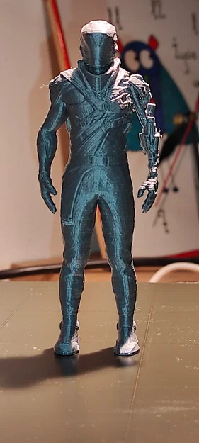 Mô hình nhân vật Ghostrunner (Cyberpunk) in 3D sắc nét - Image 1