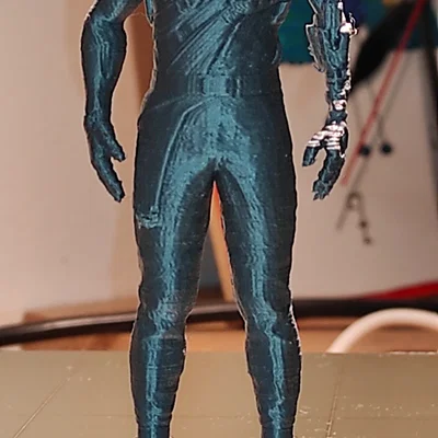 Mô hình nhân vật Ghostrunner (Cyberpunk) in 3D sắc nét