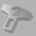 Mô hình 3D chốt chặn cảnh báo dây an toàn BMW (Seat Belt Diffuser) - Thumbnail 1