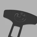 Mô hình 3D chốt chặn cảnh báo dây an toàn BMW (Seat Belt Diffuser) - Thumbnail 2