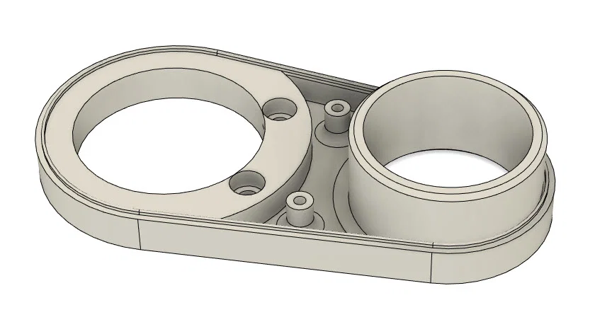 Adapter Dust Shoe Genmitsu CNC 52mm sang 55mm - Image 5