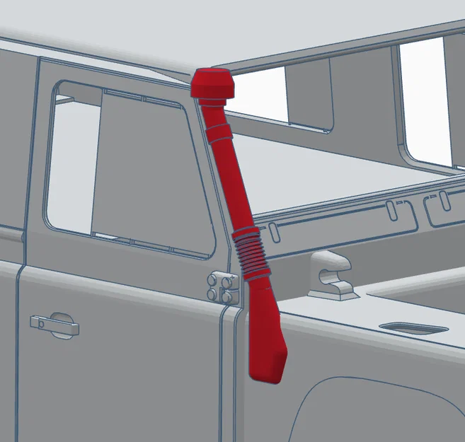 Ống thở (Snorkel) cho Landy Mini - Image 2