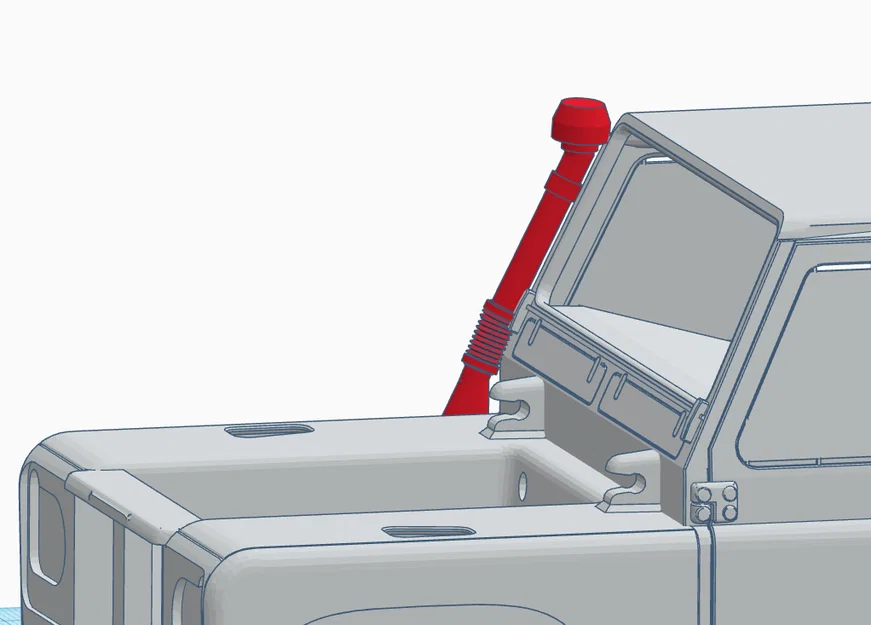 Ống thở (Snorkel) cho Landy Mini - Image 3