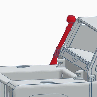 Ống thở (Snorkel) cho Landy Mini