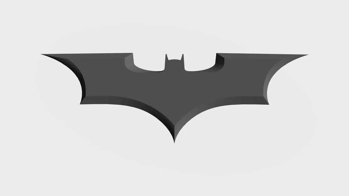 Mô hình Batarang (The Dark Knight) 3D chi tiết cực chuẩn cho fan DC - Image 1