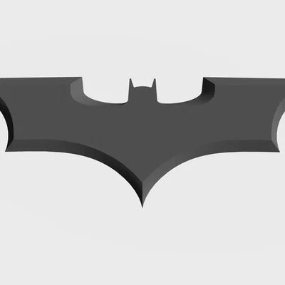Mô hình Batarang (The Dark Knight) 3D chi tiết cực chuẩn cho fan DC