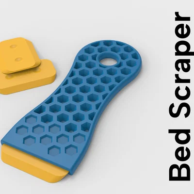 Bed Scraper – Dao cạo bàn in lưỡi bo góc, thay lưỡi dễ