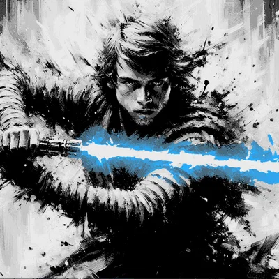 Anakin Oil Painting – Filament Painting
