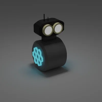 Mô hình chú Robot dễ thương để bàn (Cute Robot) - Tải file STL