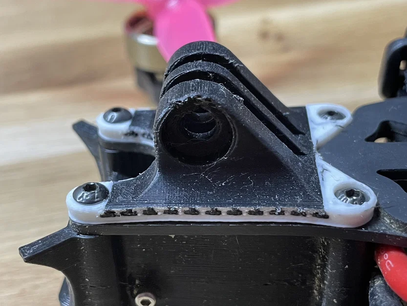 Ngàm gắn GoPro đa vật liệu cho khung ImpulseRC Apex 5 inch - Image 2