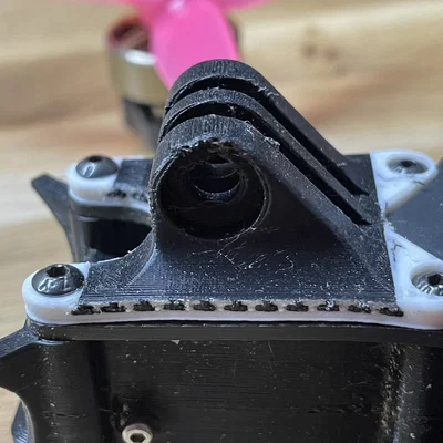 Ngàm gắn GoPro đa vật liệu cho khung ImpulseRC Apex 5 inch