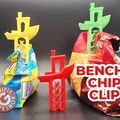 Kẹp miệng túi hình tàu Benchy (Benchy Chip Clip) - In 3D cực dễ - Thumbnail 1