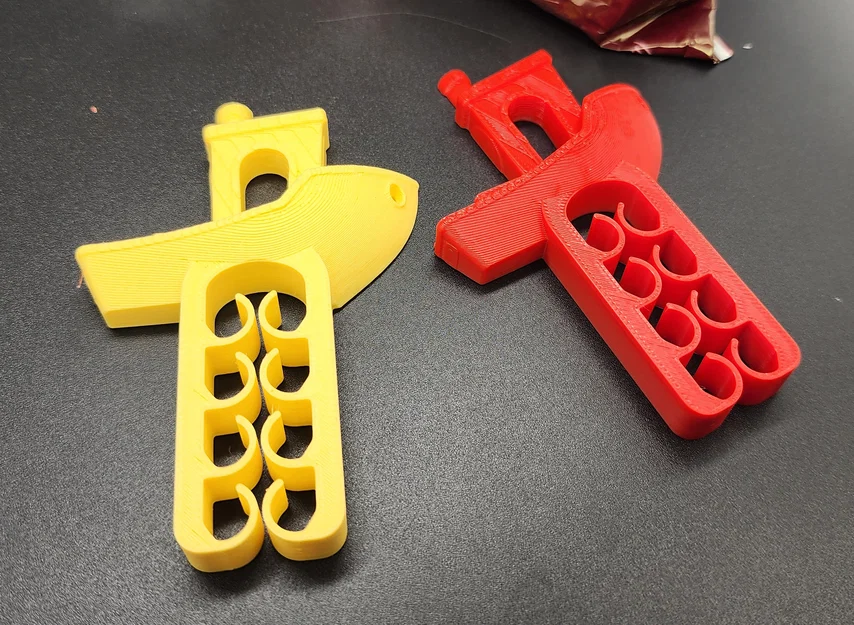 Kẹp miệng túi hình tàu Benchy (Benchy Chip Clip) - In 3D cực dễ - Image 2
