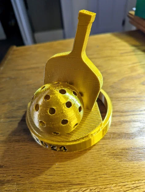 Mô hình cúp Pickleball 2024 thiết kế in 3D độc đáo - Image 1