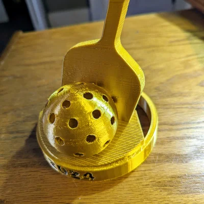 Mô hình cúp Pickleball 2024 thiết kế in 3D độc đáo