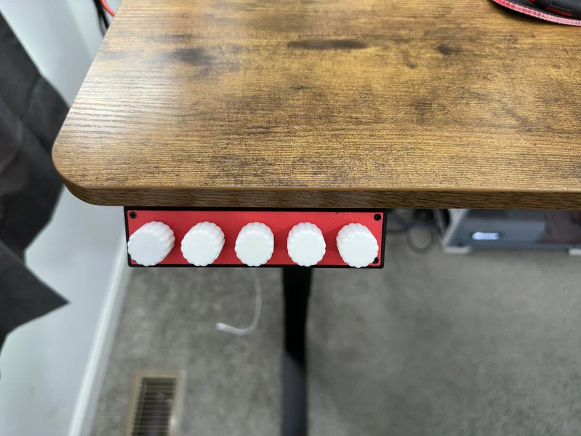 Case in 3D cho DeeJ Volume Mixer (5 núm EC11 + Arduino Pro Micro) - Image 1