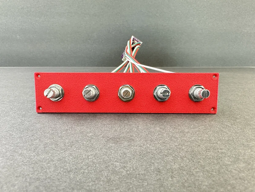 Case in 3D cho DeeJ Volume Mixer (5 núm EC11 + Arduino Pro Micro) - Image 4