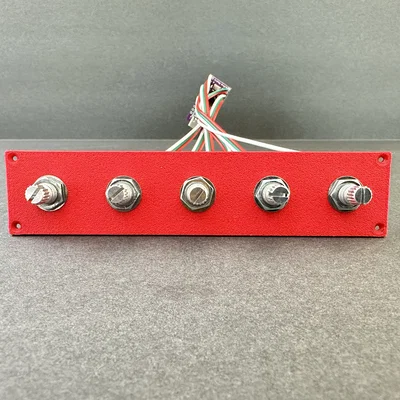 Case in 3D cho DeeJ Volume Mixer (5 núm EC11 + Arduino Pro Micro)