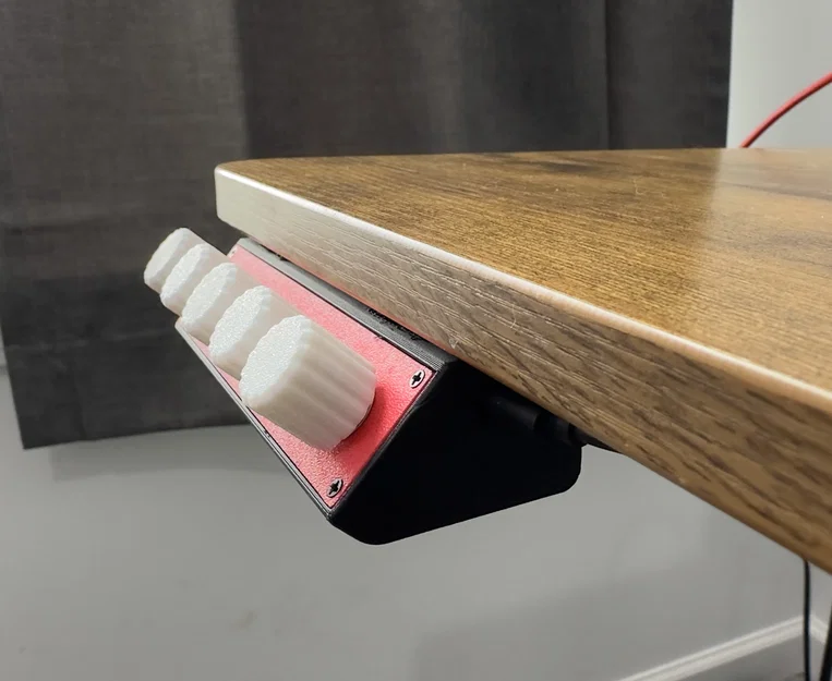 Case in 3D cho DeeJ Volume Mixer (5 núm EC11 + Arduino Pro Micro) - Image 8