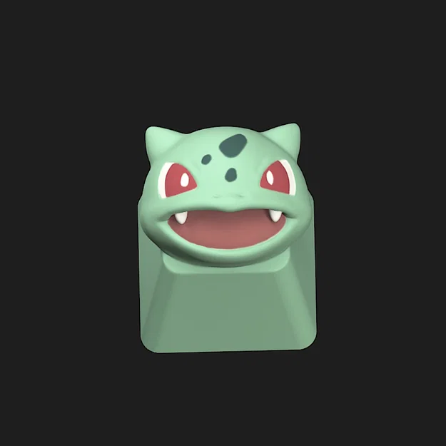 Nút Bàn Phím Bulbasaur (Bulbasaur Keycap) - Phụ Kiện Độc Đáo Cho Game Thủ - Image 2