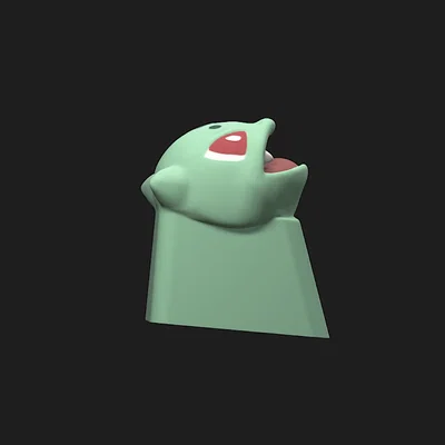 Nút Bàn Phím Bulbasaur (Bulbasaur Keycap) - Phụ Kiện Độc Đáo Cho Game Thủ