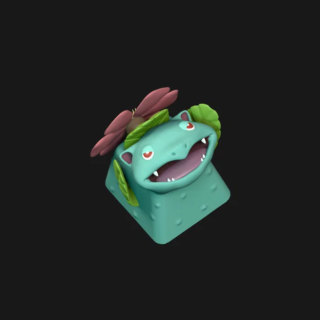 Keycap Venusaur Pokémon Nº0003 - Phụ kiện bàn phím cơ độc đáo - Image 2