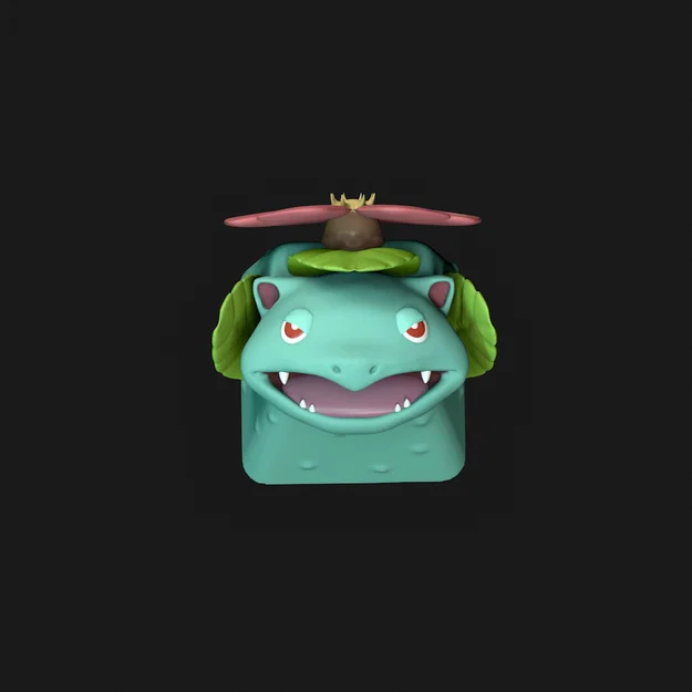 Keycap Venusaur Pokémon Nº0003 - Phụ kiện bàn phím cơ độc đáo - Image 3