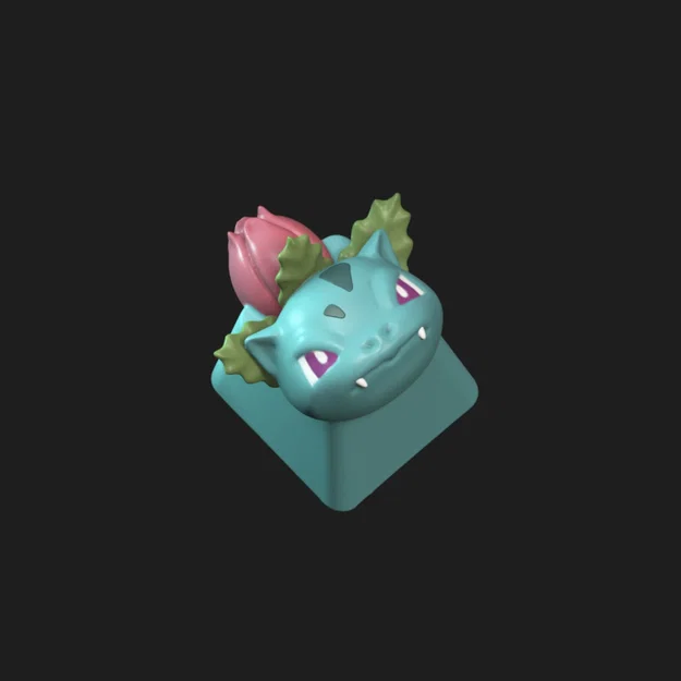 Mẫu Keycap Ivysaur Pokemon Độc Đáo Cho Bàn Phím Cơ (No. 002) - Image 2